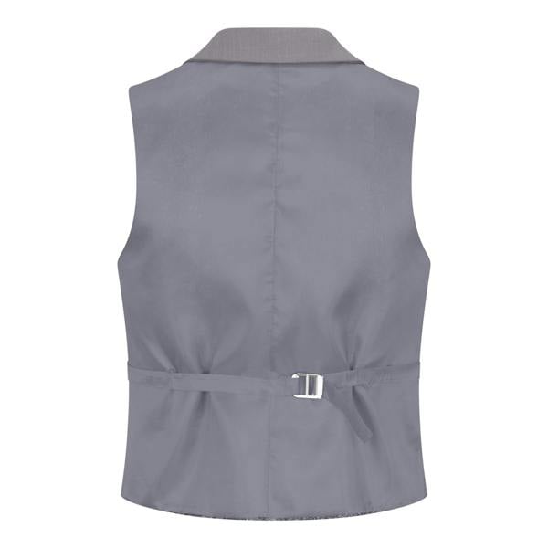 TruClothing Women's 3 Piece Tailored Fit Plain Grey Formal Office Suit