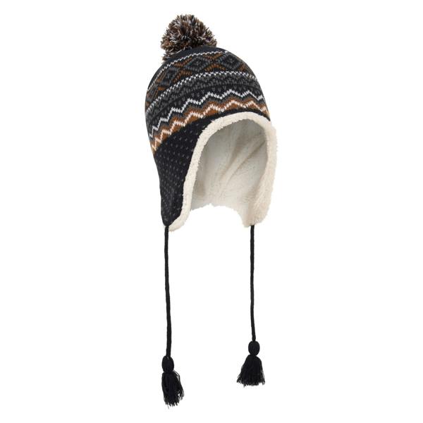 Mountain Warehouse Mens Nordic Sherpa Lined Trapper Hat - Navy - 