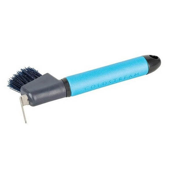 Coldstream Faux Leather Horse Hoof Pick - Navy/Classic Blue