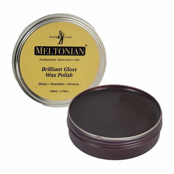 Meltonian Brilliant Gloss Wax Polish - High Gloss Durable Protection 100ml
