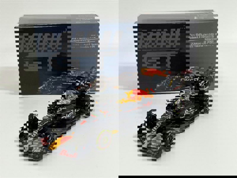 Mini GT Max Verstappen 2022 Monaco Grid Prix RB18 #1 1:64 Mini GT MGT00550L