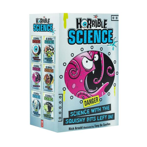 Horrible Science 6 Books Collection Set by Nick Arnold – Educational Science Collection for Kids