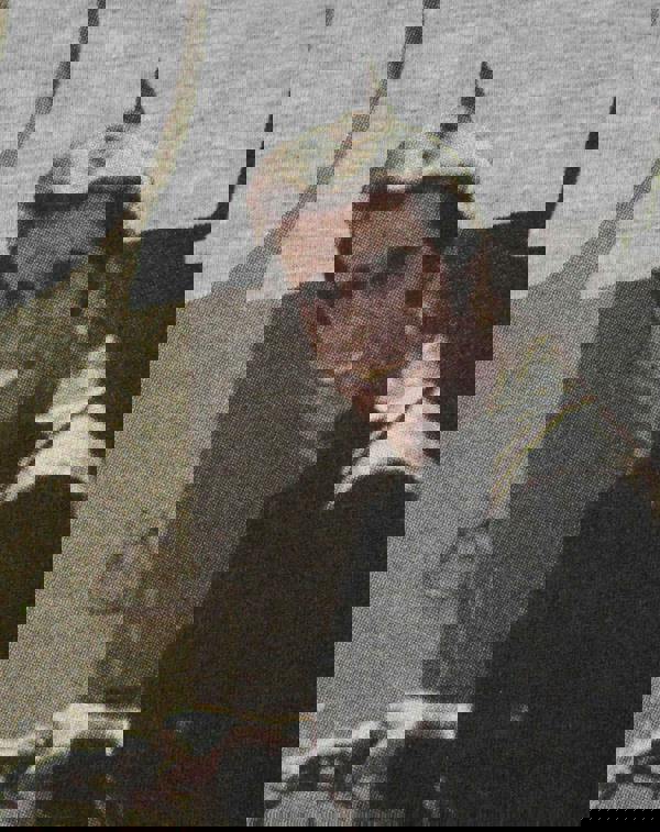 Happy Days Mens Grey The Fonz Short Sleeved T-Shirt