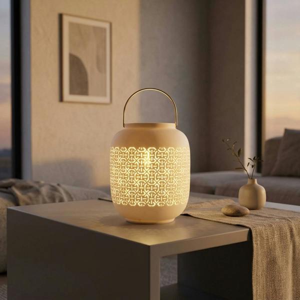 Garden Greatness Maison Abstract Pattern Lantern Lamp