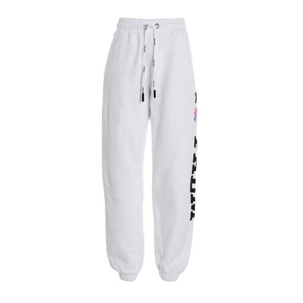 Palm Angels Unisex Adult I Love Pa Jogging Bottoms - White - 