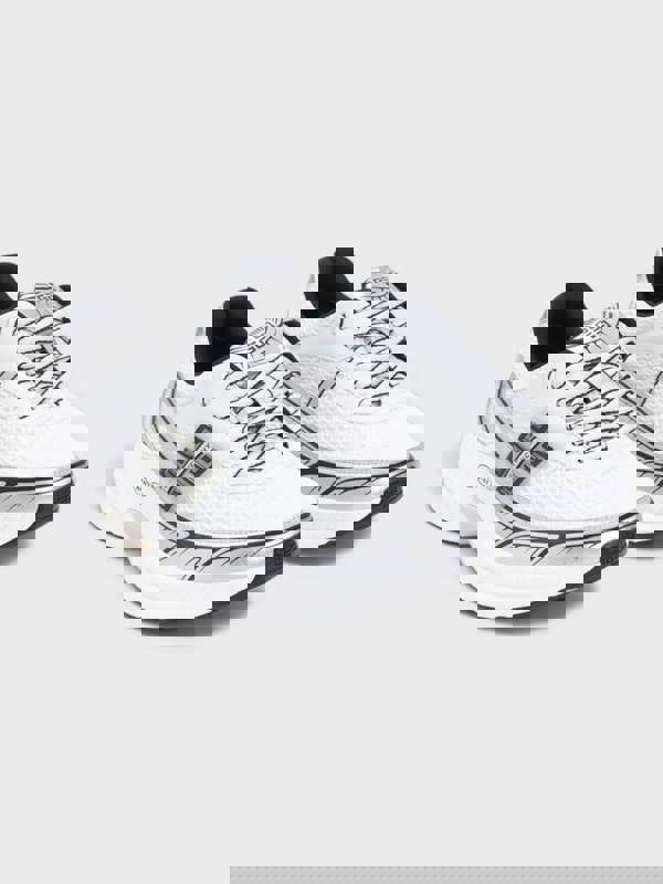 Givenchy NFNTY-52 Runners White Silver Sneakers