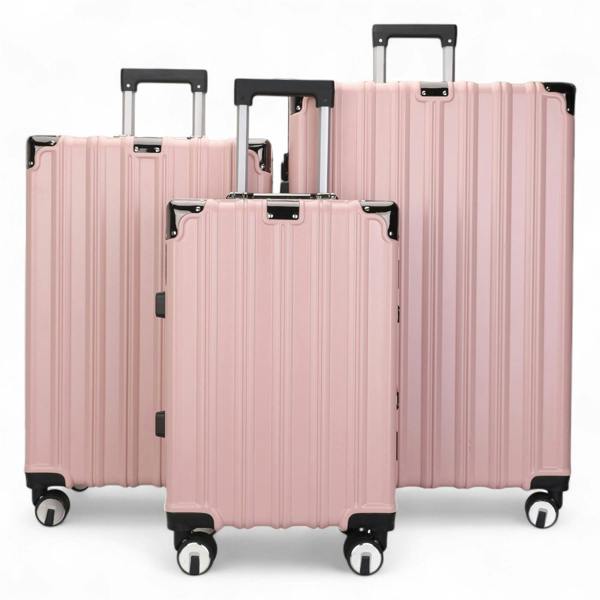 Infinity Luggage Hardshell Suitcase Set Robust 8 Wheel Cabin Luggage Suitcases