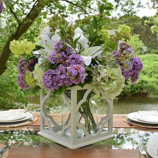 Wyld Haus Set of 3 Artificial Flowers Cream Gardenia Stems