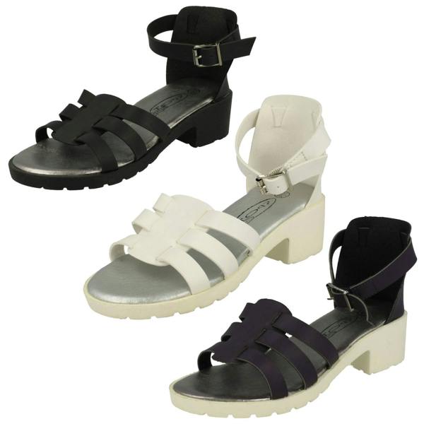 Spot On Girls Spot On Buckle Strap Sandals