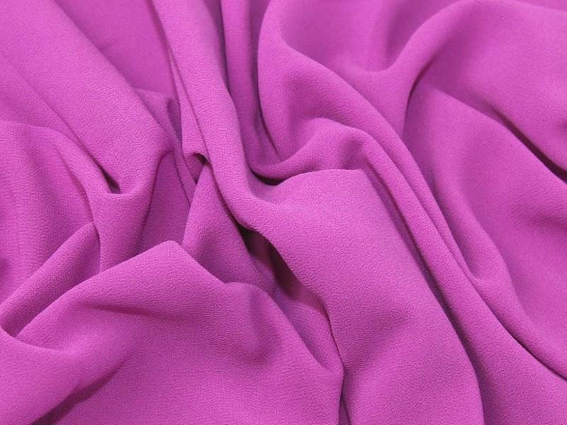 Minerva Core Range Deadstock Synergy Light Georgette Fabric - Plain Design Dressmaking Fabric, 150 cm / 60" Wide - per metre