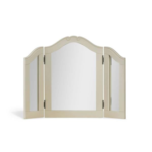 Statement Furniture Juliette 3-Way Dressing Table Mirror, Wooden Frame Tabletop Mirror