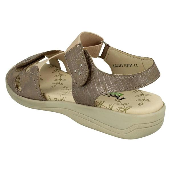 Padders Ladies Padders Hook & Loop Fastening Sandals Cruise