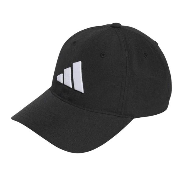 Adidas Mens Performance Embroidered Logo Baseball Cap - Black - 