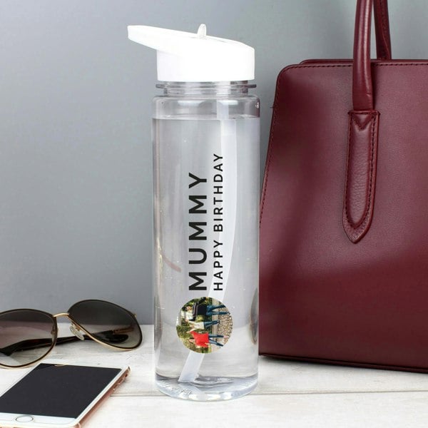 Personalised Memento Company Personalised Photo Upload Water Bottle