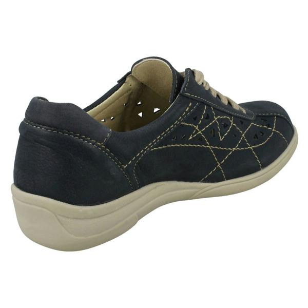 DB Shoes Ladies Easy B Lace Up Flat Casual Shoes Hornsea