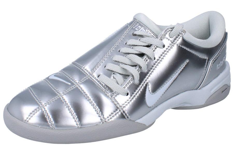 Nike Womens T90 Trainers Ii9792 Shoes  011 - Metallic Platinum Photon Dust 011 - Photo 0