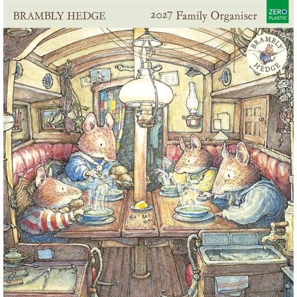 Brambly Hedge Family Organiser 2027, Family Planners, Month To View, History & Literature, Gift