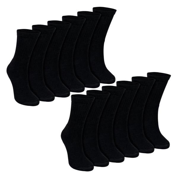 Sock Snob 12 Pack Boys Breathable Cotton Sport Socks