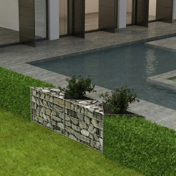Berkfield Gabion Basket Galvanised Steel 120x30x50 cm