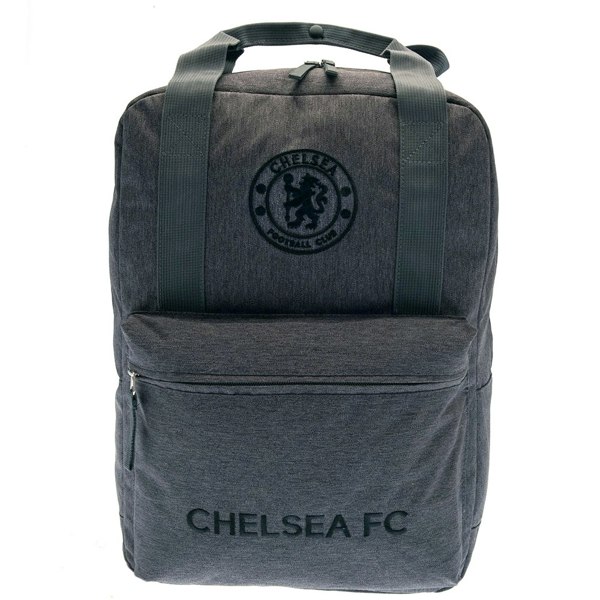 Chelsea FC Crest Backpack - Black/Grey