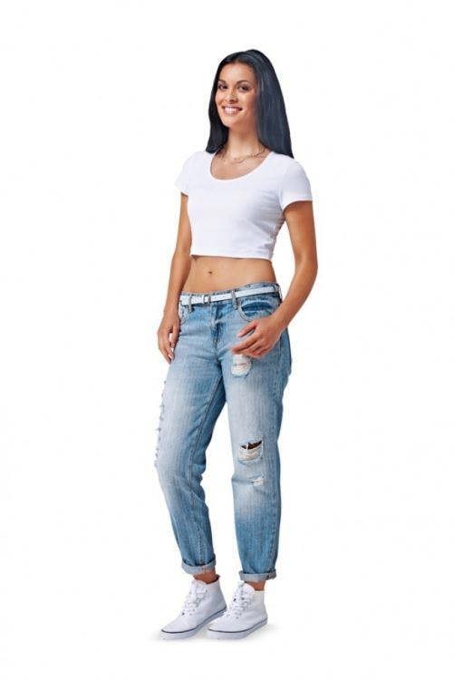 Burda Sewing Pattern 6820 Tops For Women, 6-8-10-12-14-16-18-20 - Beginner, Easy