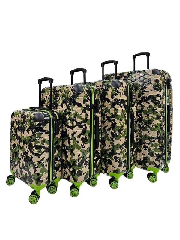 Eagle Luggage Hardshell Camo Robust ABS Suitcase Set