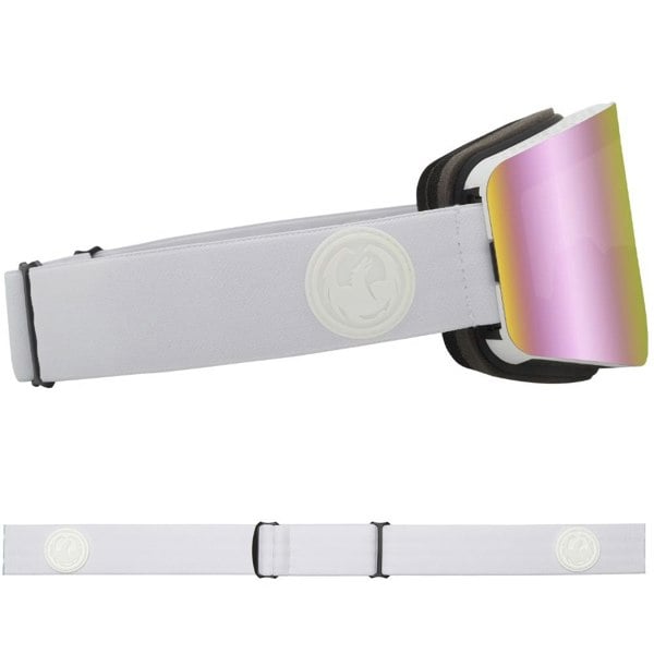 Dragon R1 OTG - Whiteout with Lumalens Pink Ionized & Lumalens Dark Smoke Lens