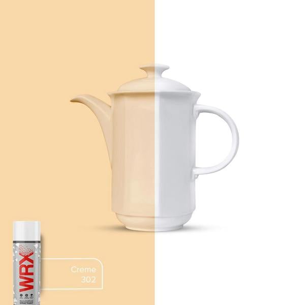 WRX 12X WRX Flat Creme Acrylic Spray Paint 400ml