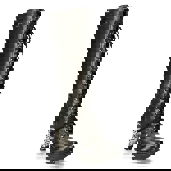 New Rock TR005-S1 Ladies Knee High Black High Heeled Boots