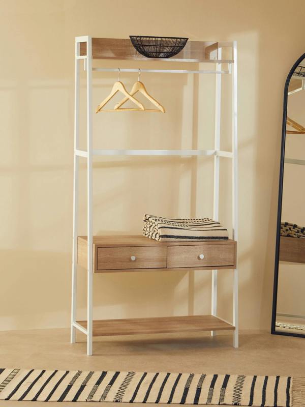 Bradbury Effect Open Wardrobe