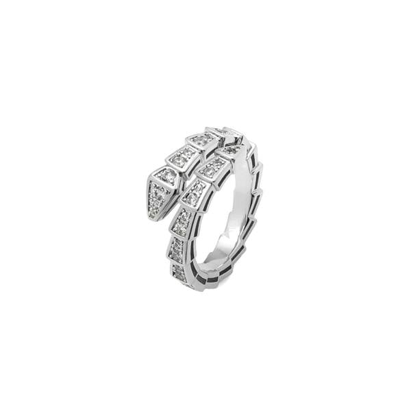 Say It With Snake Ring - Silver