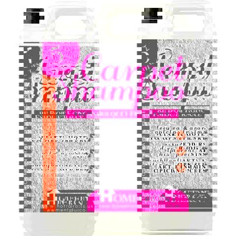 Homefront Carpet Shampoo - Deeply Cleans to Remove Stains and Odours, Suitable for all Carpet Cleaners, Floral 5L