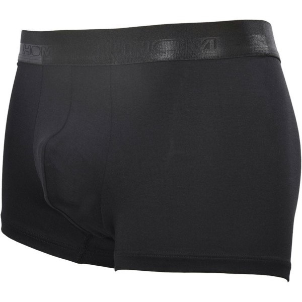 Hom CLASSIC Cotton Modal Boxer Brief, Black