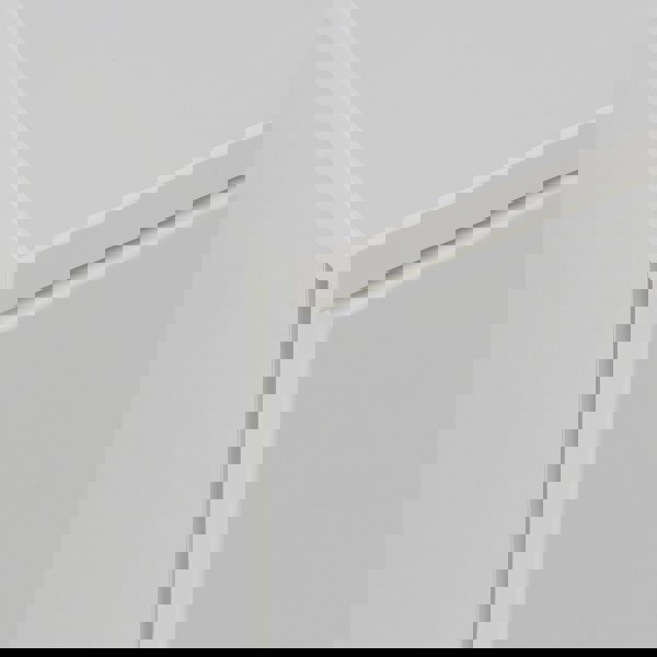 Furniture To Go Sienna Bedside in White/White High Gloss