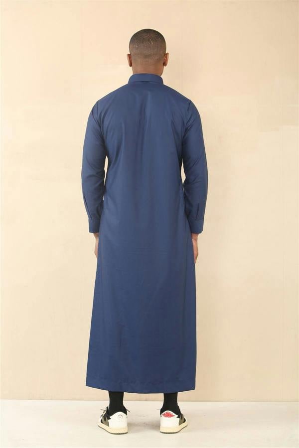 Infinity Leather Men's Thobe Arab Saudi Emirati Islamic Clothing Jubba Robe