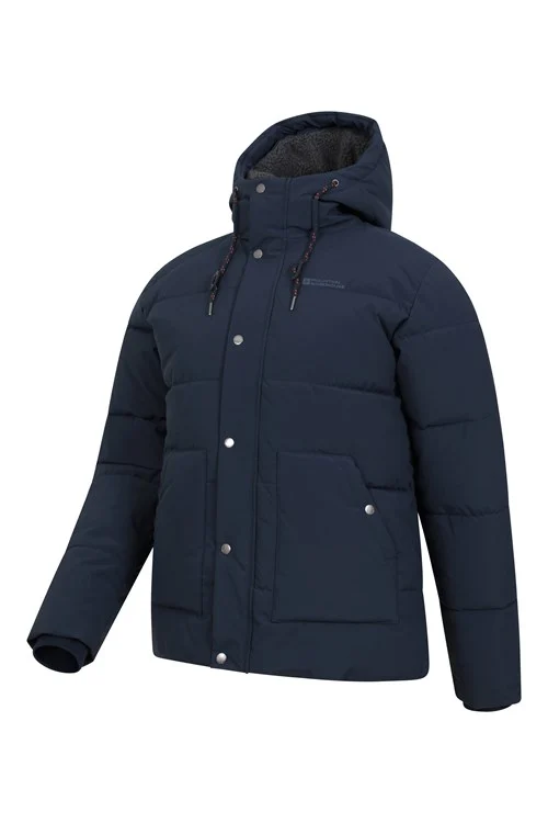 Mountain Warehouse Mens Manta Padded Jacket - Navy