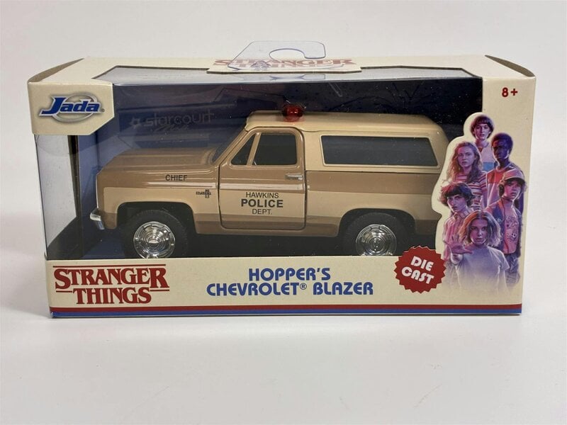 MCSlots Stranger Things Hoppers Chevrolet K5 Blazer 1:32 Scale Jada 31114