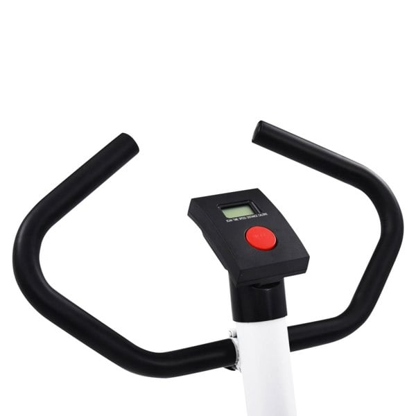 Berkfield Exercise Bike with Belt Resistance White