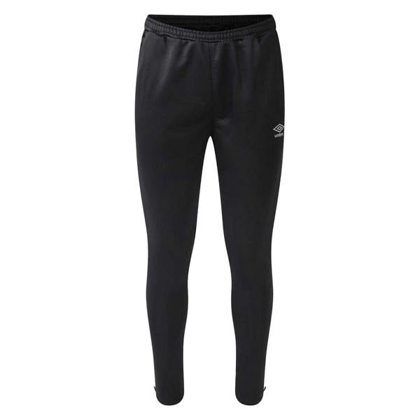 Umbro Mens Active Slim Running Tracksuit Bottoms - Black - 