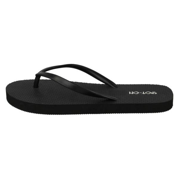 Spot On Ladies Spot On Toe Post Flip Flops