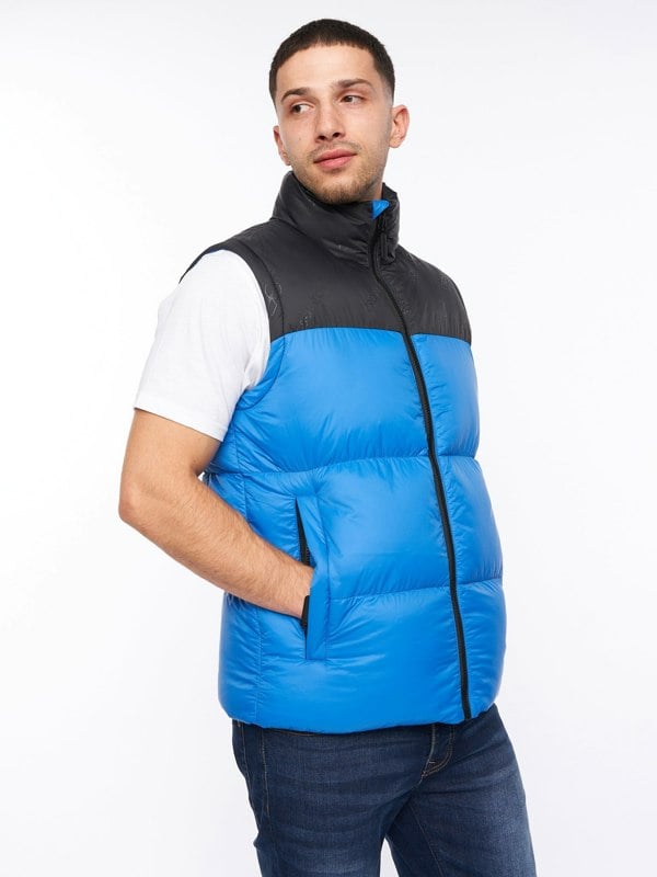 Crosshatch Demerley Gilet Blue