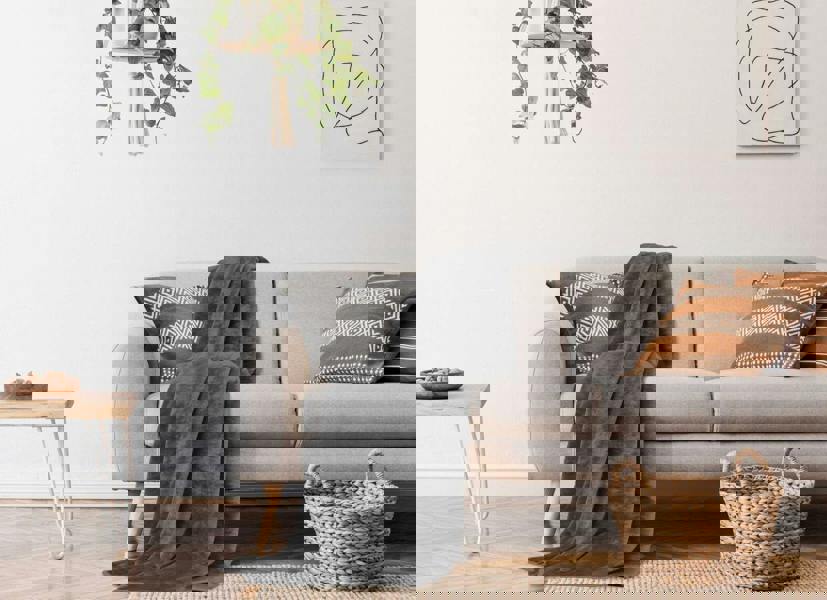 Smart Living Mink Throw - Charcoal