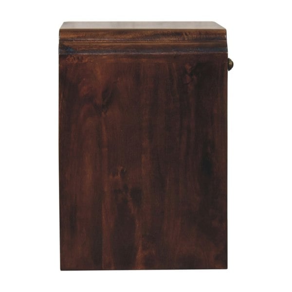 Artisan Furniture Solid Wood California Walnut Newton Bedside Table
