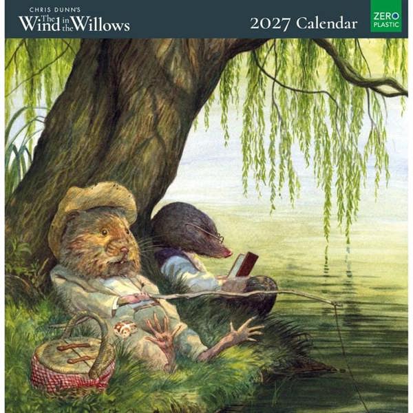 Wind In The Willows Calendar 2027, Wall Calendars, Month To View, History & Literature, Gift