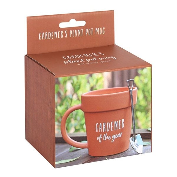 Serano Gardener of the Year Pot Mug and Shovel Spoon