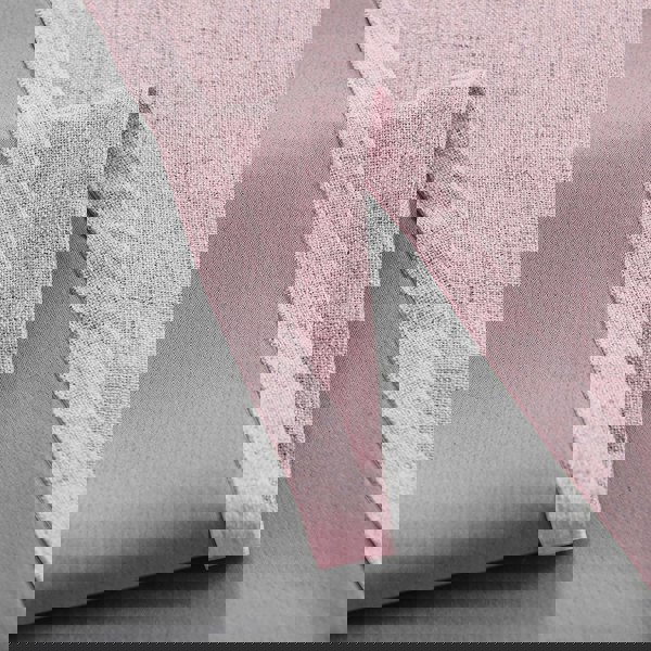 Pink Lined Blackout Eyelet Curtains - 46 x 63 Inch Drop - 2 Panel Image 3