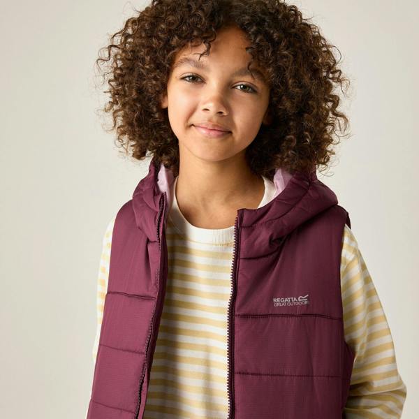 Regatta Childrens/Kids Lofthouse Body Warmer - Fig/Powder Lilac - 