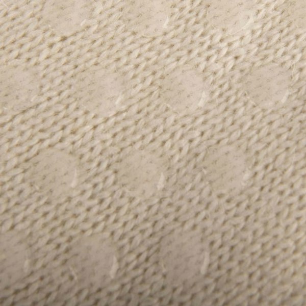Aran Traditions Aran Cable Slipper Sock - Cream