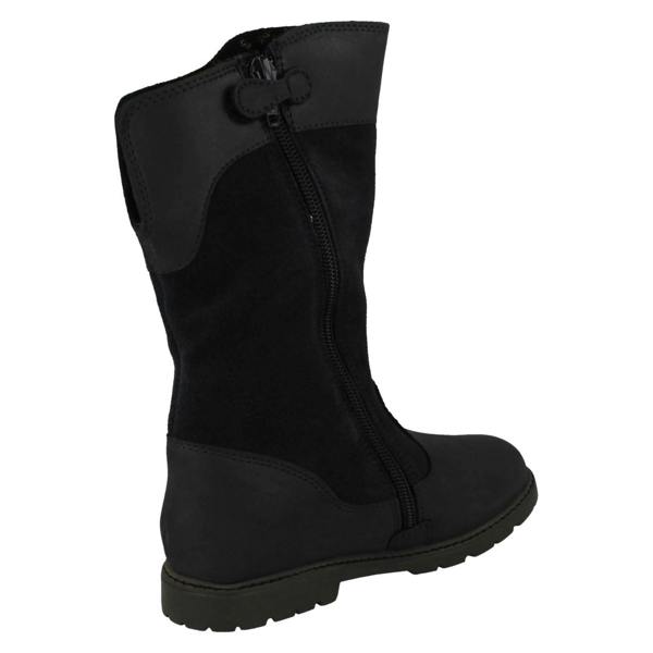 Start-rite Girls Startrite Paw Detailed Aqua-Rite Mid Calf Boots Splosh