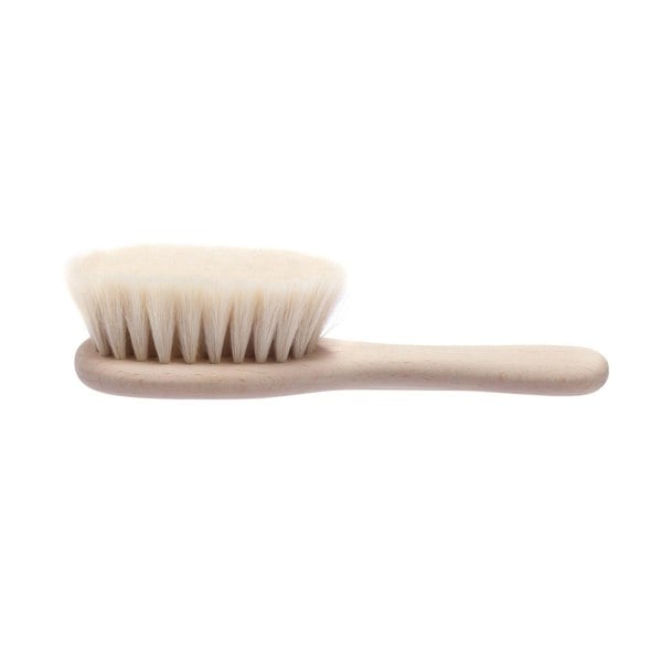 Hydréa London Natural Baby Hair Brush – FSC® Certified Beechwood with Ultra-Soft Bristle